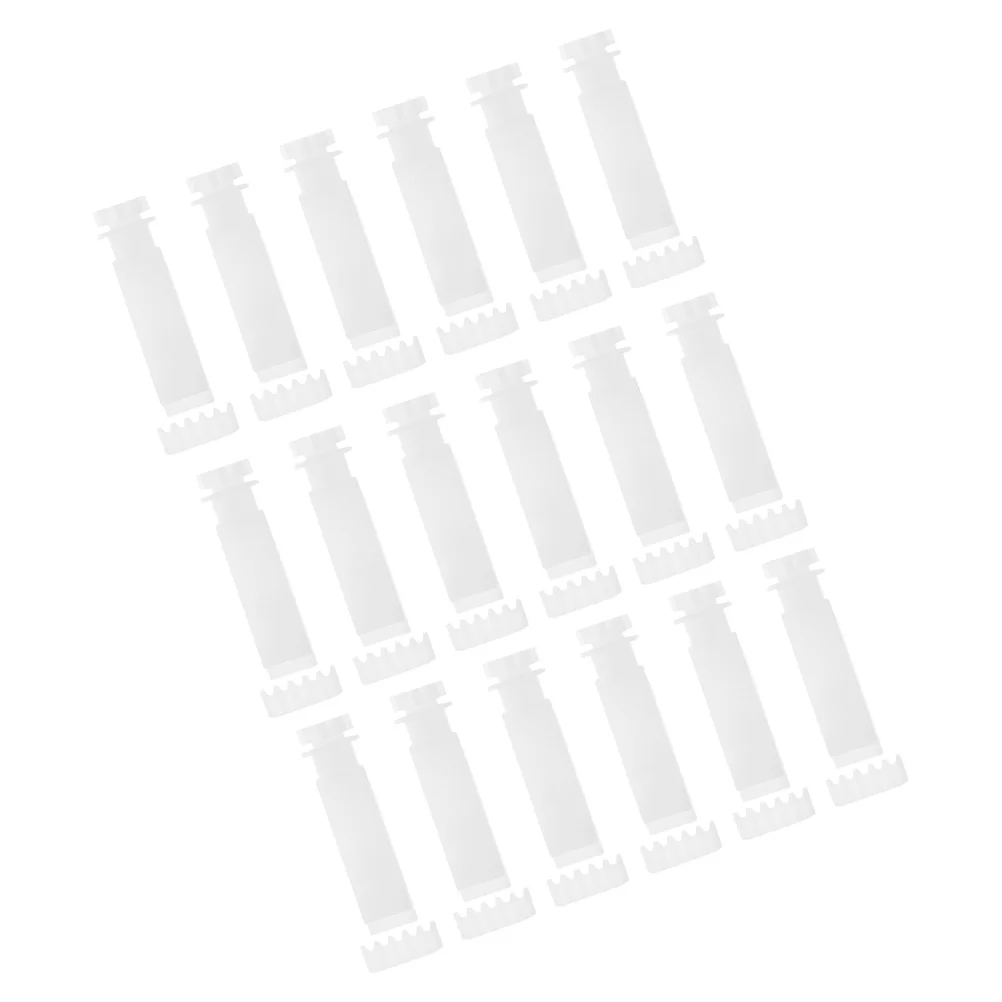 18 set Vertical Blind Stem Replacement Repair Kit Lightweight Tabs Long-Term Use Easy Fix Tools Vertical Blinds