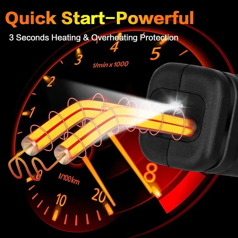 100W Plastic Welding Machine Kit Bumper Repair Gun With Iron Hot Stapler Welding