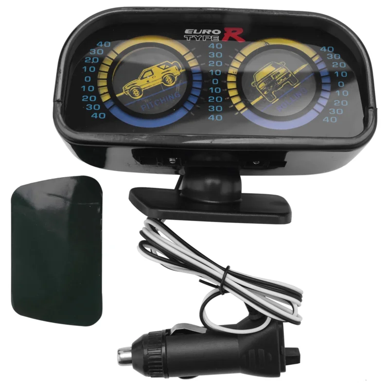 

Euro Typer Car Adjustable Compass Balancer Slope Meter Tachometer