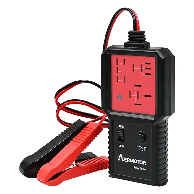 

Aermotor 12V/24V Automotive Relay Automotive Relay Short Circuit Tester Auto Battery Checker Electronic Relay Tester-N26R