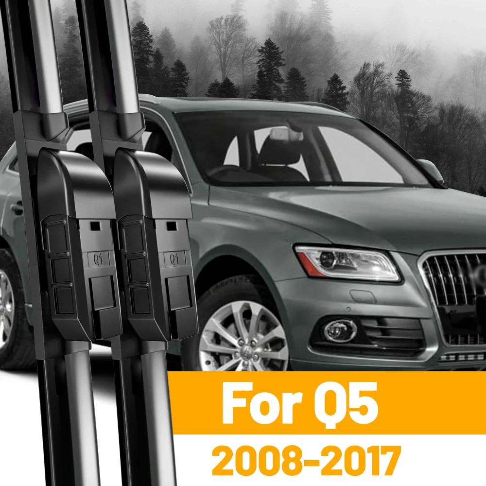 

For Audi Q5 Front Wiper Blades 2008-2017 2010 2011 2012 2013 2014 2015 2016 Windscreen Windshield Window Accessories 24"+20"