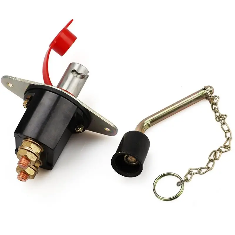 For SUV Car Truck Boat 12/24V 250 Amp Battery Disconnector Isolator Cut-Off Switch Auto Marine Main Cut-Off Switch