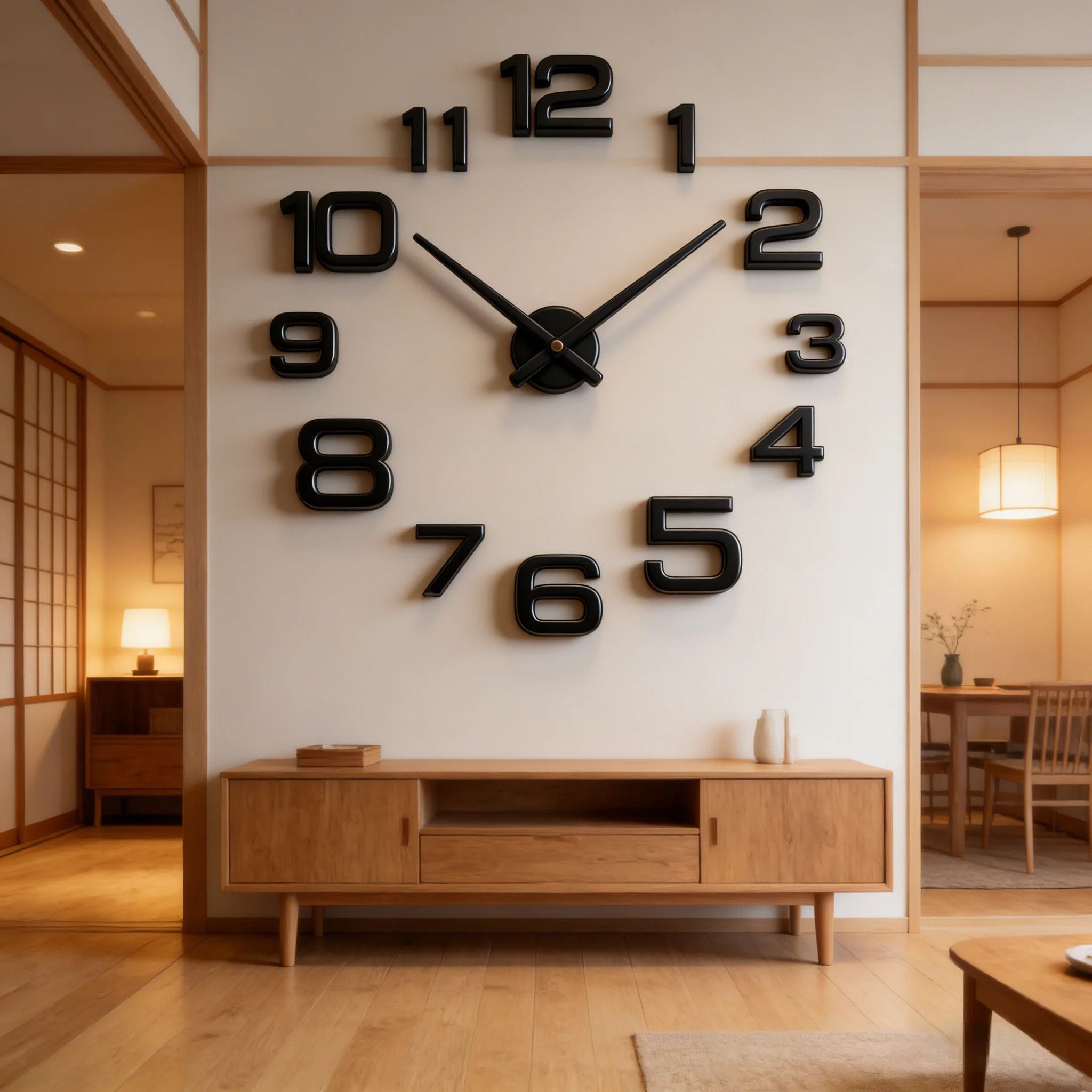 New Modern Design Large Wall Clock 3D DIY Quartz Clocks Fashion Watches Acrylic Mirror Stickers Living Room Home Decor Horloge