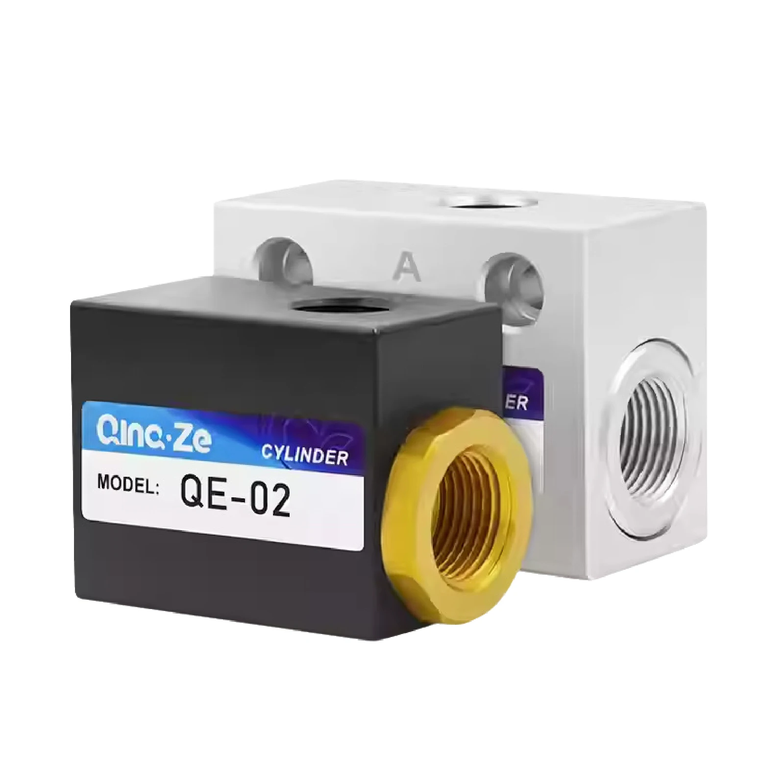 صمام تفريغ هوائي سريع سلسلة QE KKP AQ XQ لتطبيقات الأسطوانات تدفق عالي توصيلة 1/8 1/4 3/8 1/2 صمام صناعي للتفريغ السريع