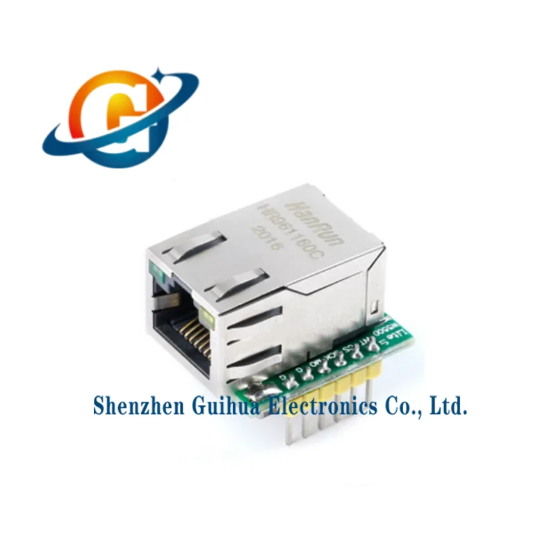 1pcs W5500 Ethernet network module SPI interface/Ethernet/TCP/IP protocol compatible with WIZ820io