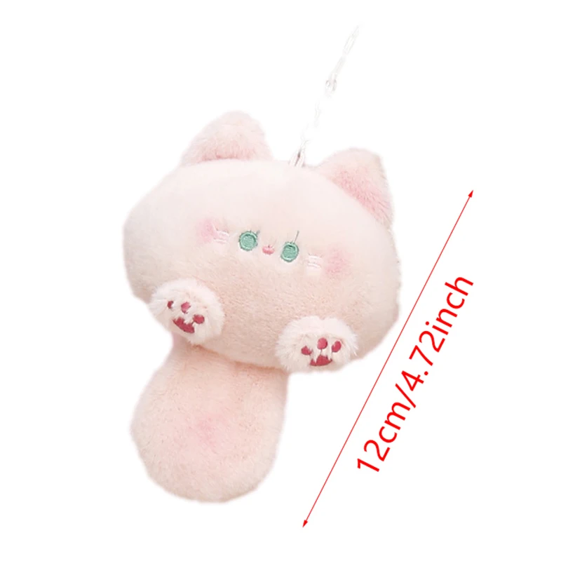 จี้กระเป๋ากระเป๋าเป้ boneka mainan นุ่มฟูนุ่มสำหรับเป็นของขวัญให้กับแฟนสาว