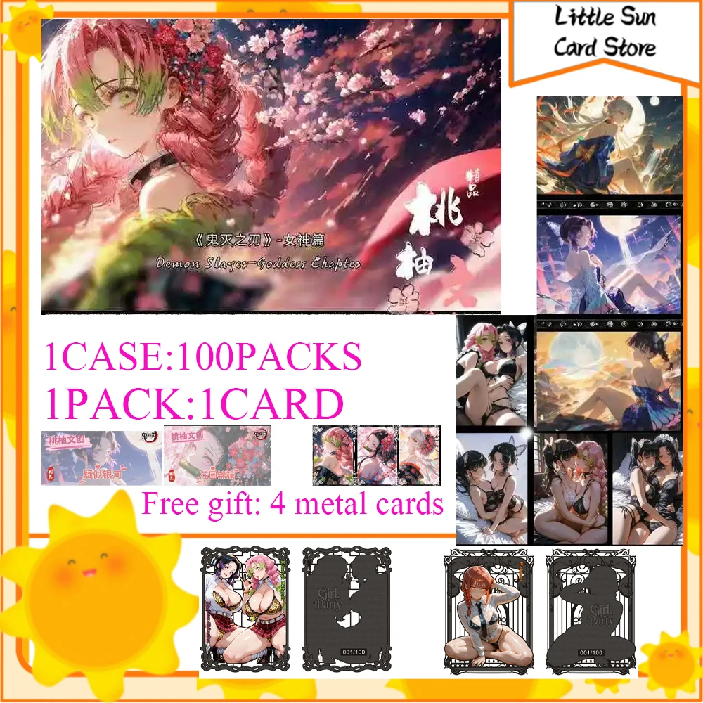 

Оптовая продажа, художественные карты «Убийца демонов», богиня, 100, акриловый набор премиум-класса, алмазное издание, квадратные карты, коллекционная карта, семейный подарок