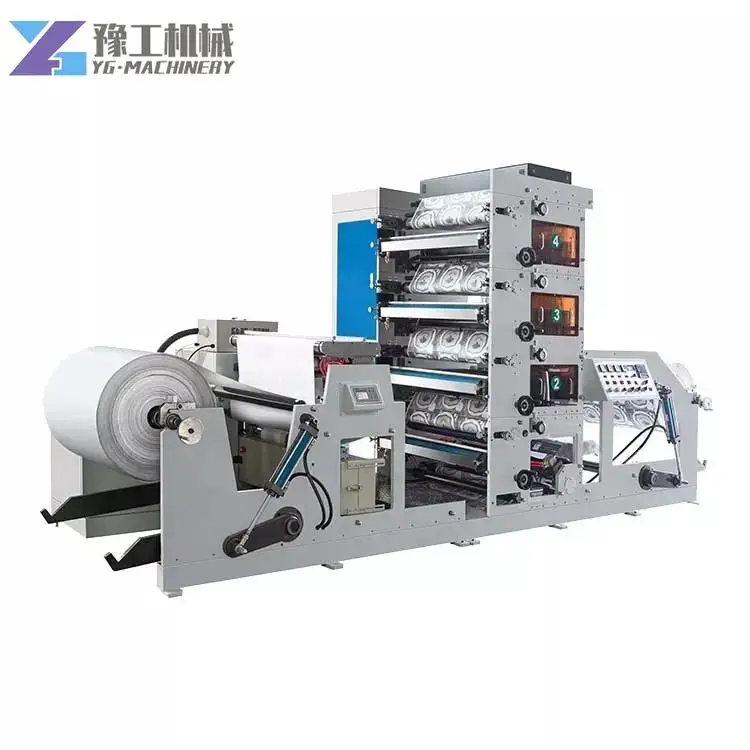 YG Wide Selection Paper Napkin Printing Machine Table Napkin Paper Printing &making Machine