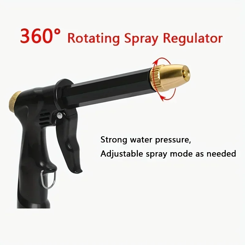 1PC motorcycle high pressure cleaning car wash water gun plastic gun body garden water gun nozzle garden shower power cleaning