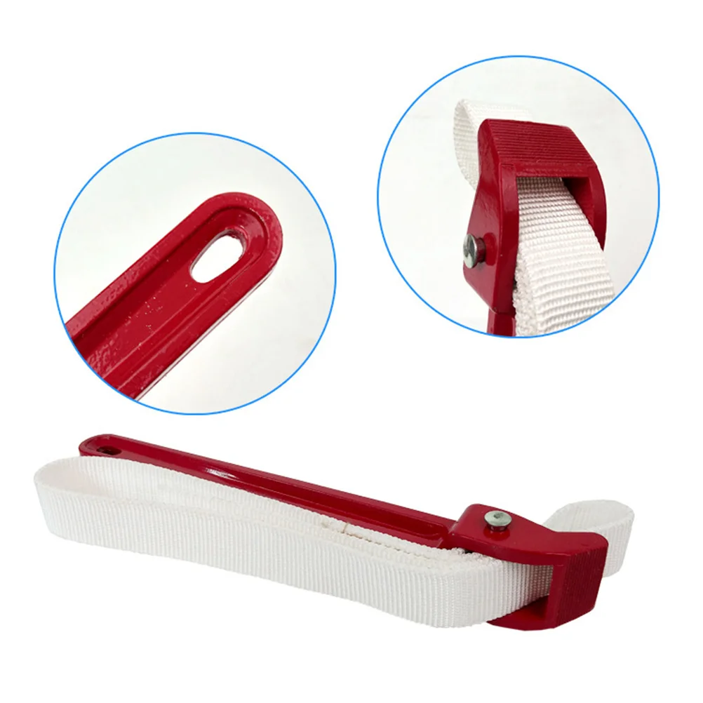 

Ключ для масляного фильтра 12-дюймовый регулируемый алюминиевый ремень с ручкой, стиль авто внедорожника, инструмент для снятия масляного фильтра мотоцикла, прочное обслуживание