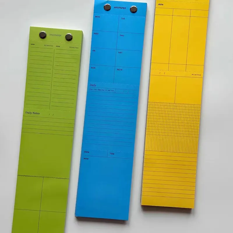 

50 Sheets Notepads To-Do List Notes Memo Pad Grocery Shopping Tearable Note Pad Reminders for Home School Office Stationery