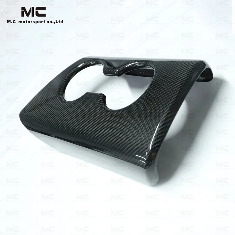 Dry Carbon Fiber A90 A91Center Console Armrest Box Cover Interior Dry Carbon Fiber For Toyota Supra A90 Auto Parts