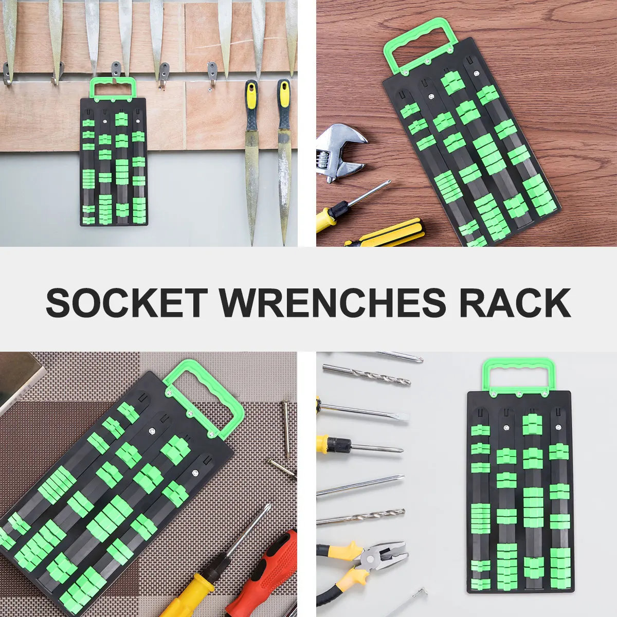 

Scalable Storage for Socket Wrenches New Abs Plastic Durable Lightweight Portable Tool Holder For Socket Wrenches Holder