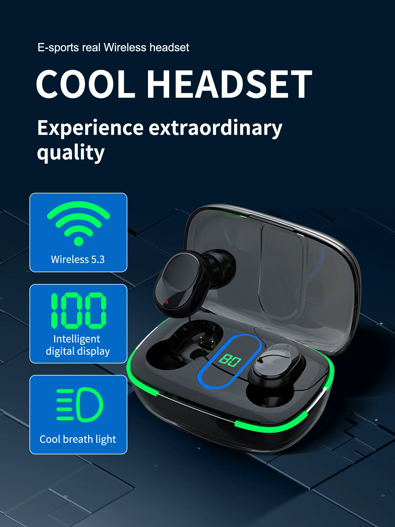 Y90 Tws Wireless He… - image