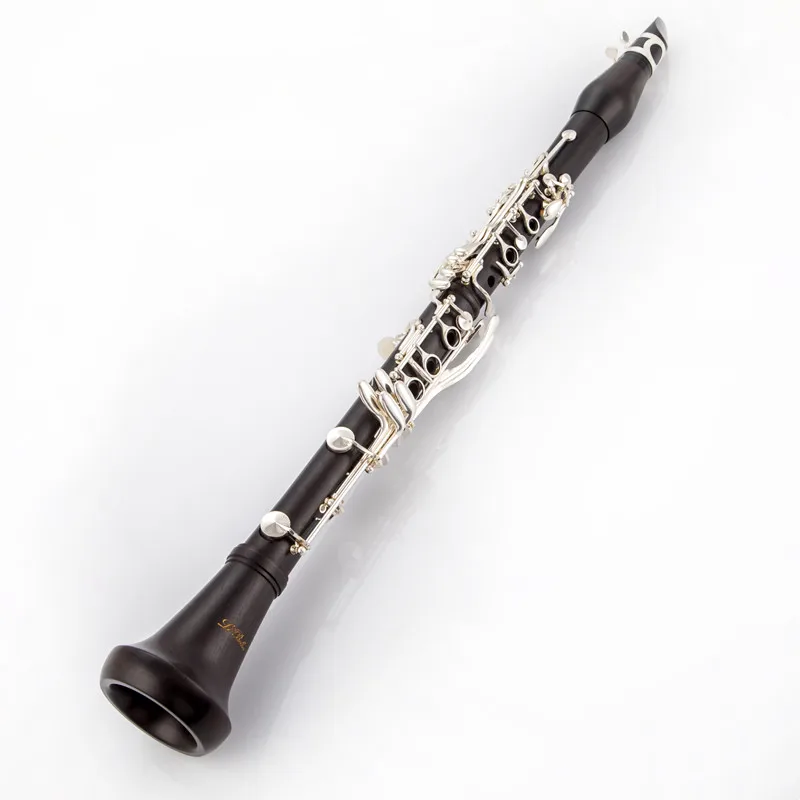 Professional Bb Clarinet R13 Ebony Wood Clarinets Nickel Silver Key Musical Instruments Case Mouthpiece Reeds