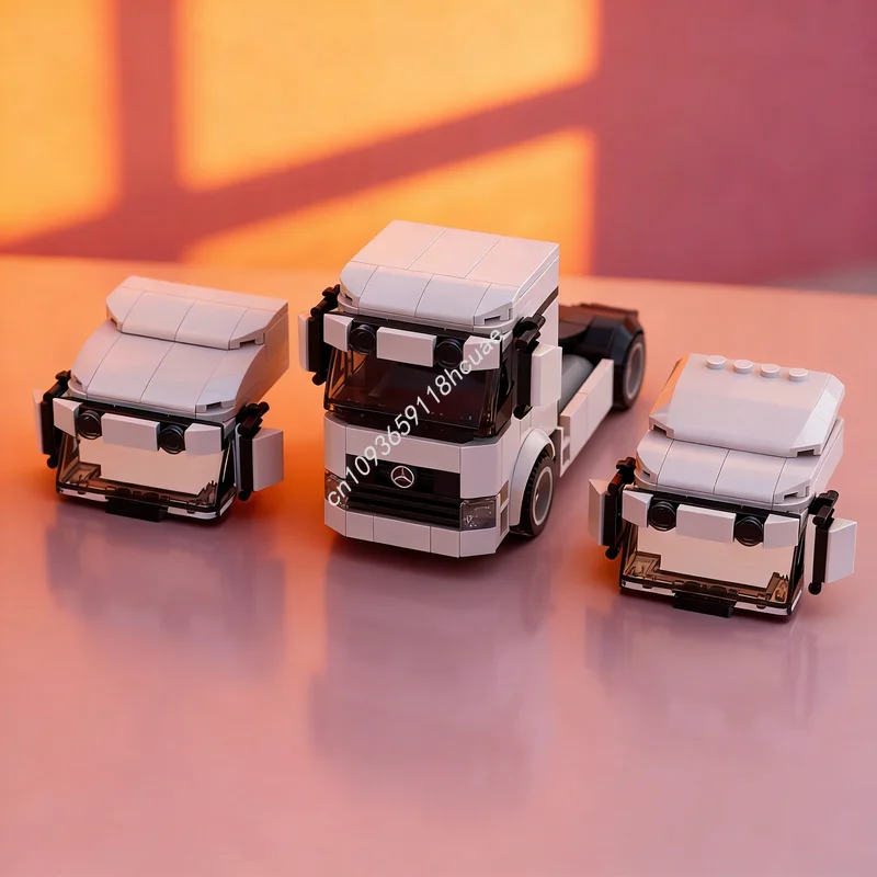 

315pcs MOC Mercedesesed Actros Atego Arocs Axor City Cargo Model Building Toys Blocks Construction Festival Gifts Creative Idea