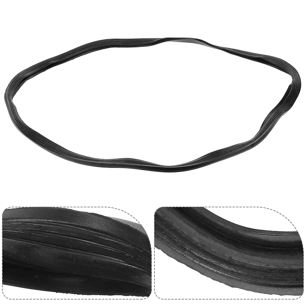 

Barber Chair Rubber Band Base Gasket Salon Ring Hairdressing Floor Protectors Black