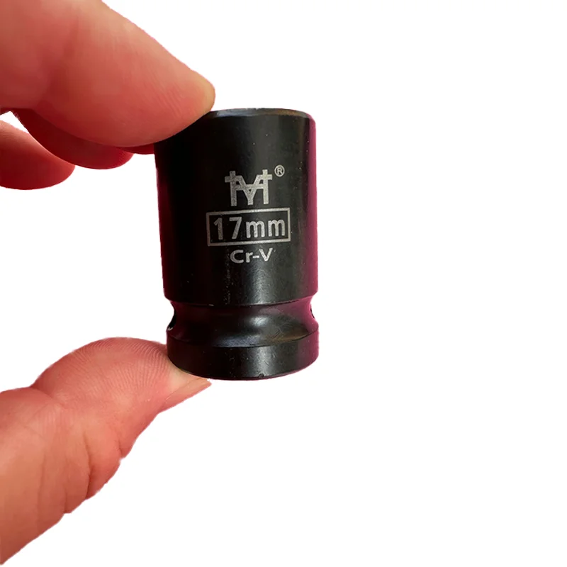 1/2 "krótkie gniazdo udarowe Heavy-Duty sześciokątne 17/19/21mm do pneumatycznego elektrycznego klucza udarowego głowica narzędzie do naprawy samochodów