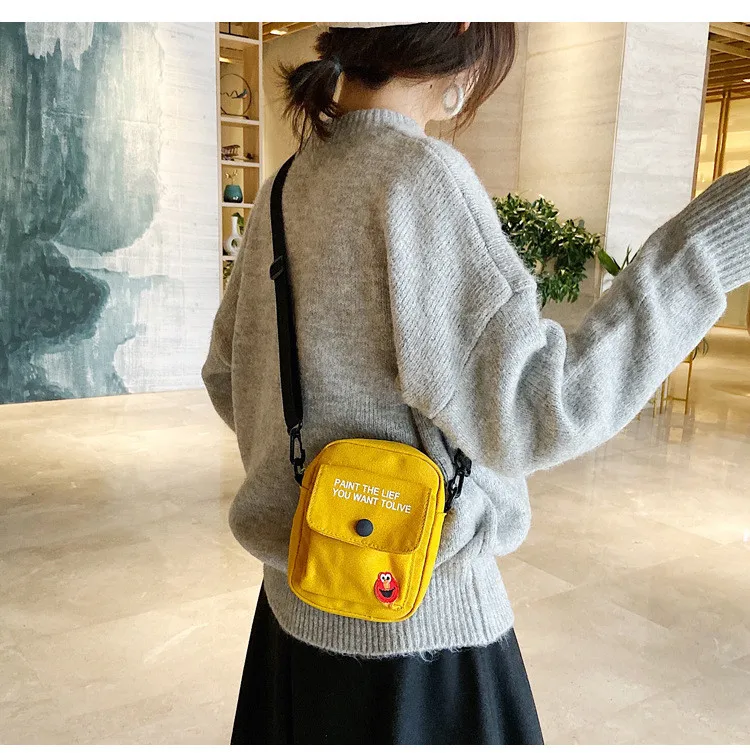 2023 New Fashion Shoulder Bag Trendy Cute Small Square Bag Japanese Harajuku Style Female Bag Messenger Bag