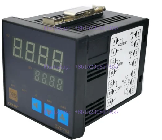 

CZD702-FK02-MV-AN Контроллер температуры CZD102 CZD702 Интеллектуальный термостат с двойным выходом