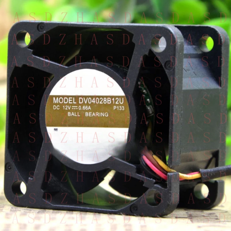 Z for AVC DV04028B12U 4CM 4028 12V 0.66A  PWM temperature control server cooling fan