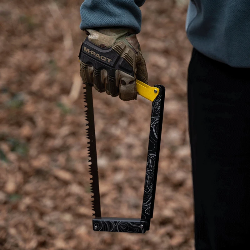 

Портативная уличная многофункциональная складная ручная пила EDC для кемпинга, быстрая стальная пила для деревообработки