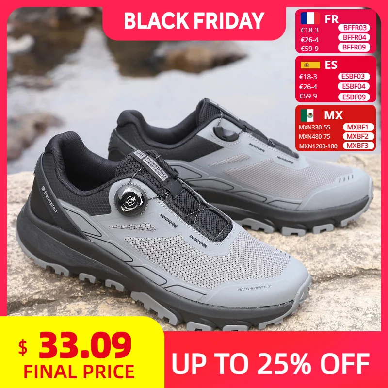 

Baasploa мужские зимние походные кроссовки высокого качества теплая треккинговая обувь для скалолазания мужская вращающаяся кнопка роскошная дизайнерская уличная обувь