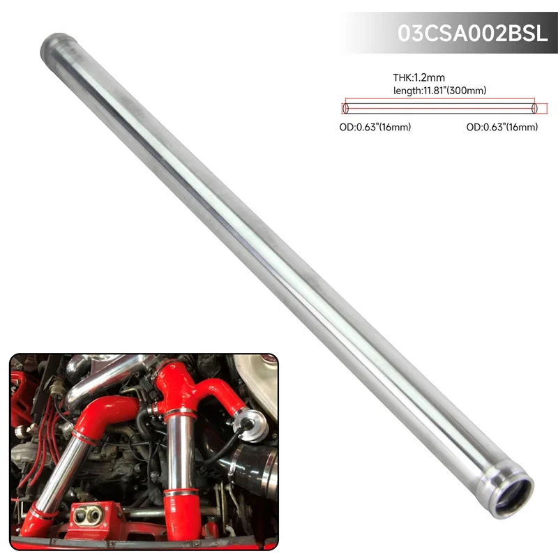 Aluminum Turbo Intercooler Pipe Piping 13mm-28mm /0.51''-1.1
