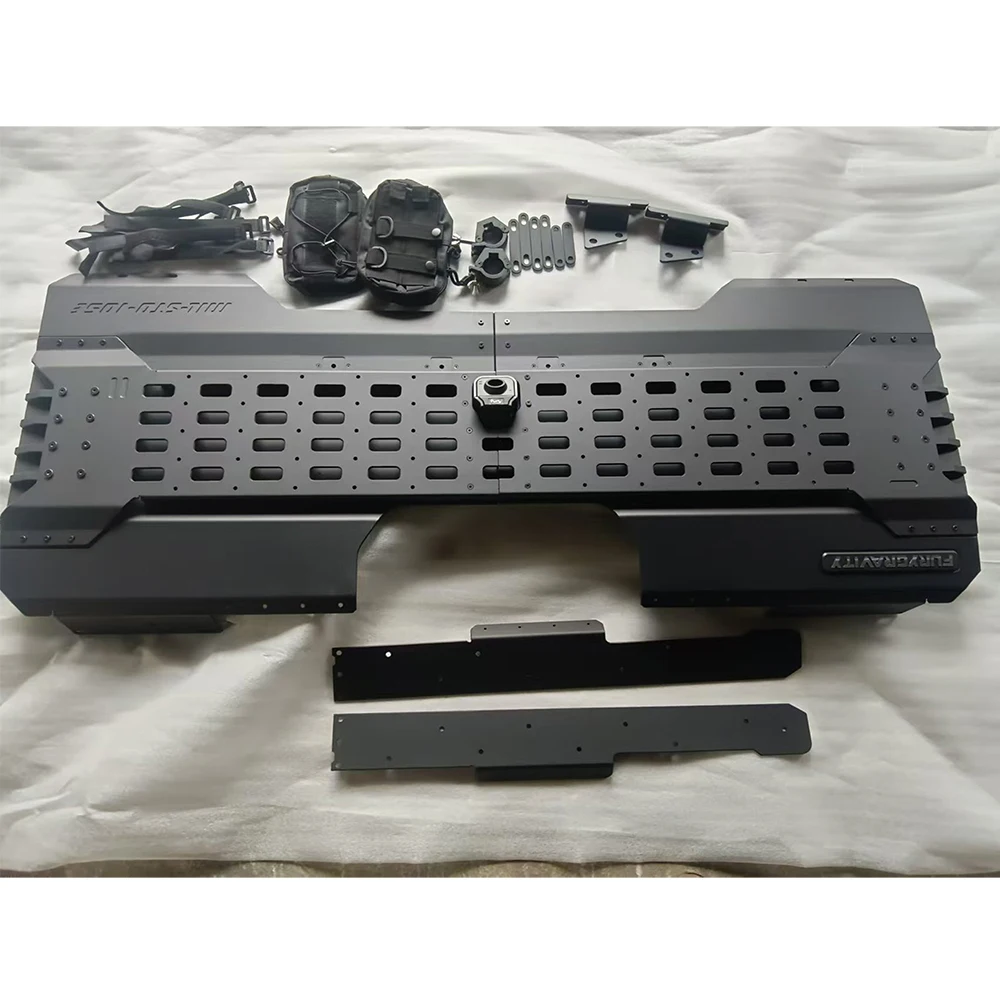 F2016 Fury Aluminum Alloy External Tailgate Expansion Panel For Jeep For Gladiator PICKUP JT 2021+ 2