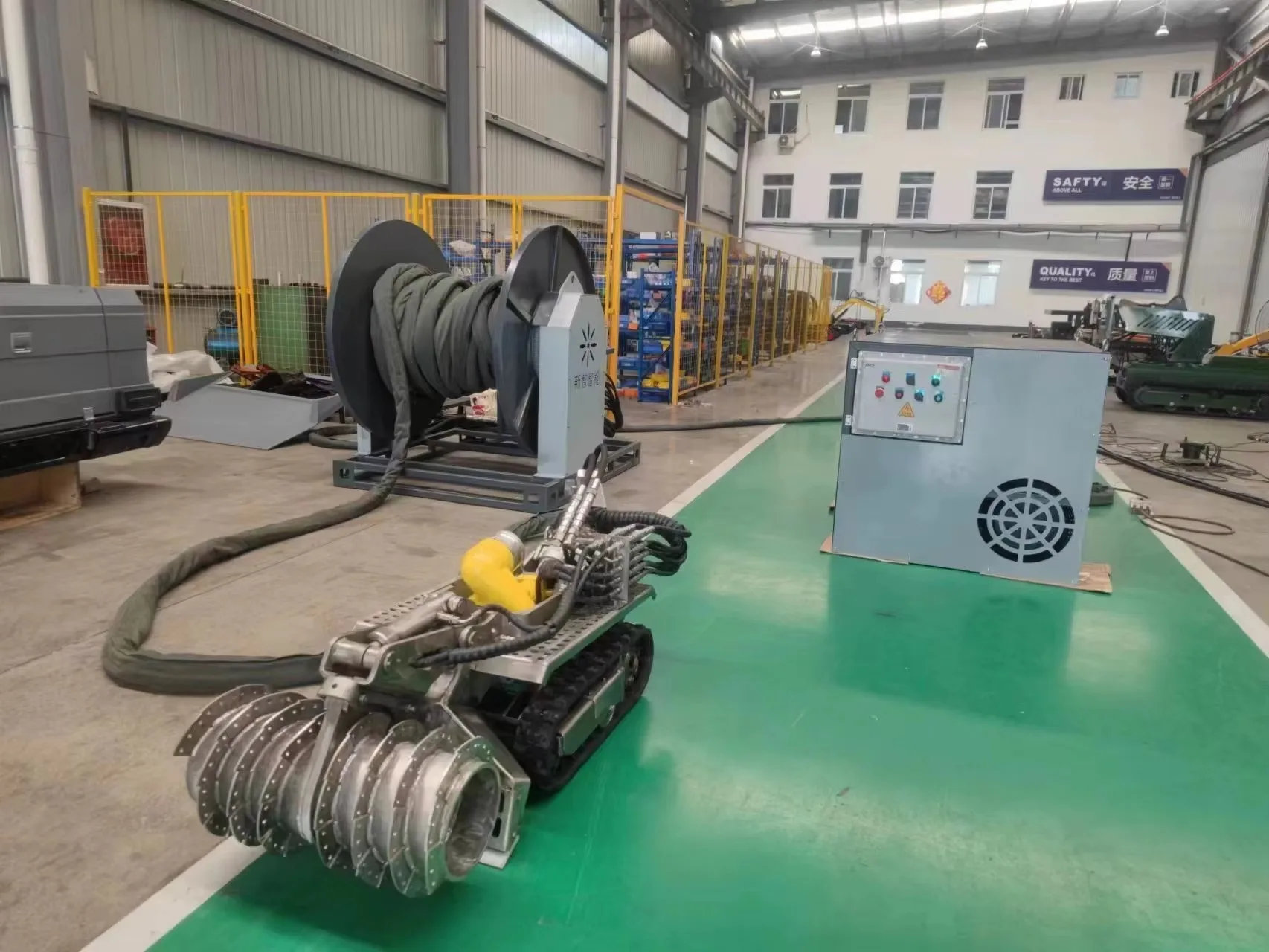 Eenvoudige bediening Verrassingsprijs Efficiënte sedimentverwijdering Geautomatiseerde intelligente baggerrobot