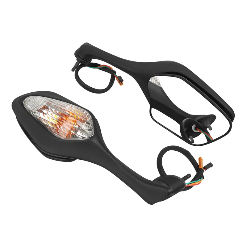 Motorrad Rückansicht LED Blinker Seitens piegel schwarz für Honda Cbr1000rr 2015-2018 Vfr1200 2014-2018