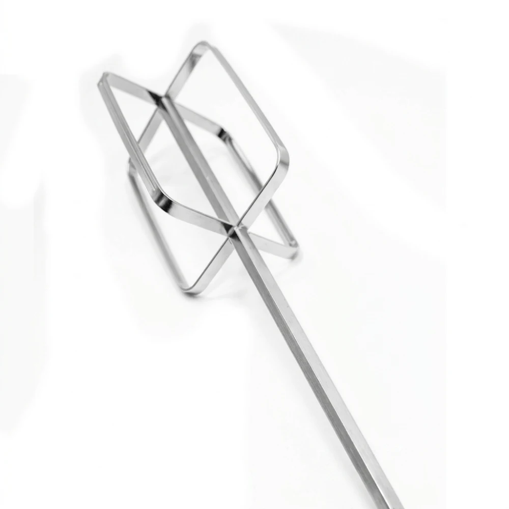 Stainless Steel Paint Mixer Paddle Bit For Electric Drill Epoxy Sand Stirring Rod Professional Construction Tool