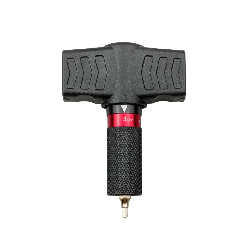   T Handle Driver 4 Piece Bike Torque Wrench Set for On the Go Bike Service Work
