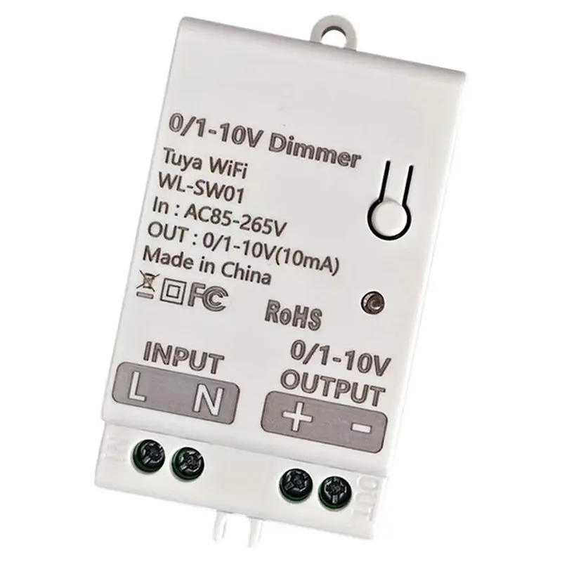 [NEWA76K!】 Tuya Smart 0-10V Wifi Dimming Controller, Tuya Smart Home DIY Breaker Relay