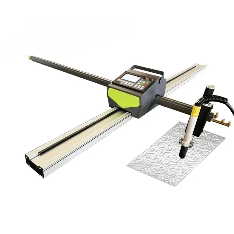 Mini Portable CNC Plasma Cutter 1300x3000mm 220V with Stepper Motor and Air Bearing Core Components