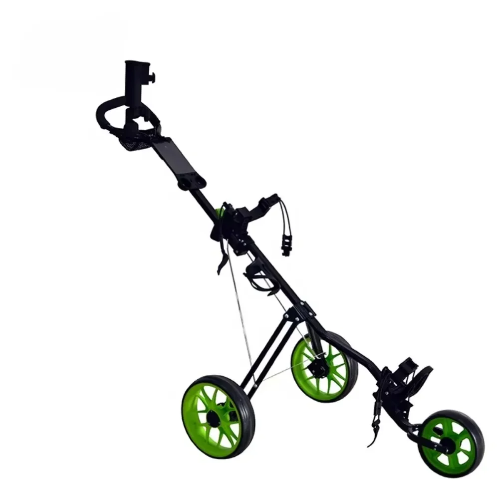 Golf Trolley,3 Wheel Foldable Golf Trolley,Golf Cart,Golf Cart Accessories for Golf Course