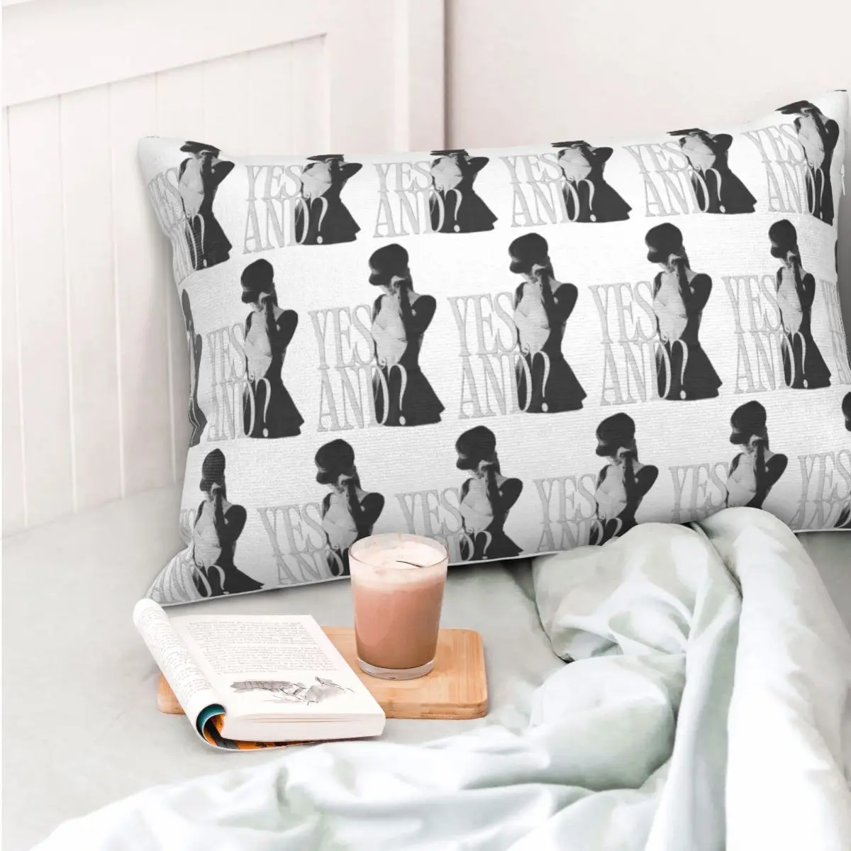 

Ariana Grande Singer Yes And Merch Songs Rectangle Pillowcase Cushion Cover Decorative Bedroom Bed Home Comfort Throw Pillow