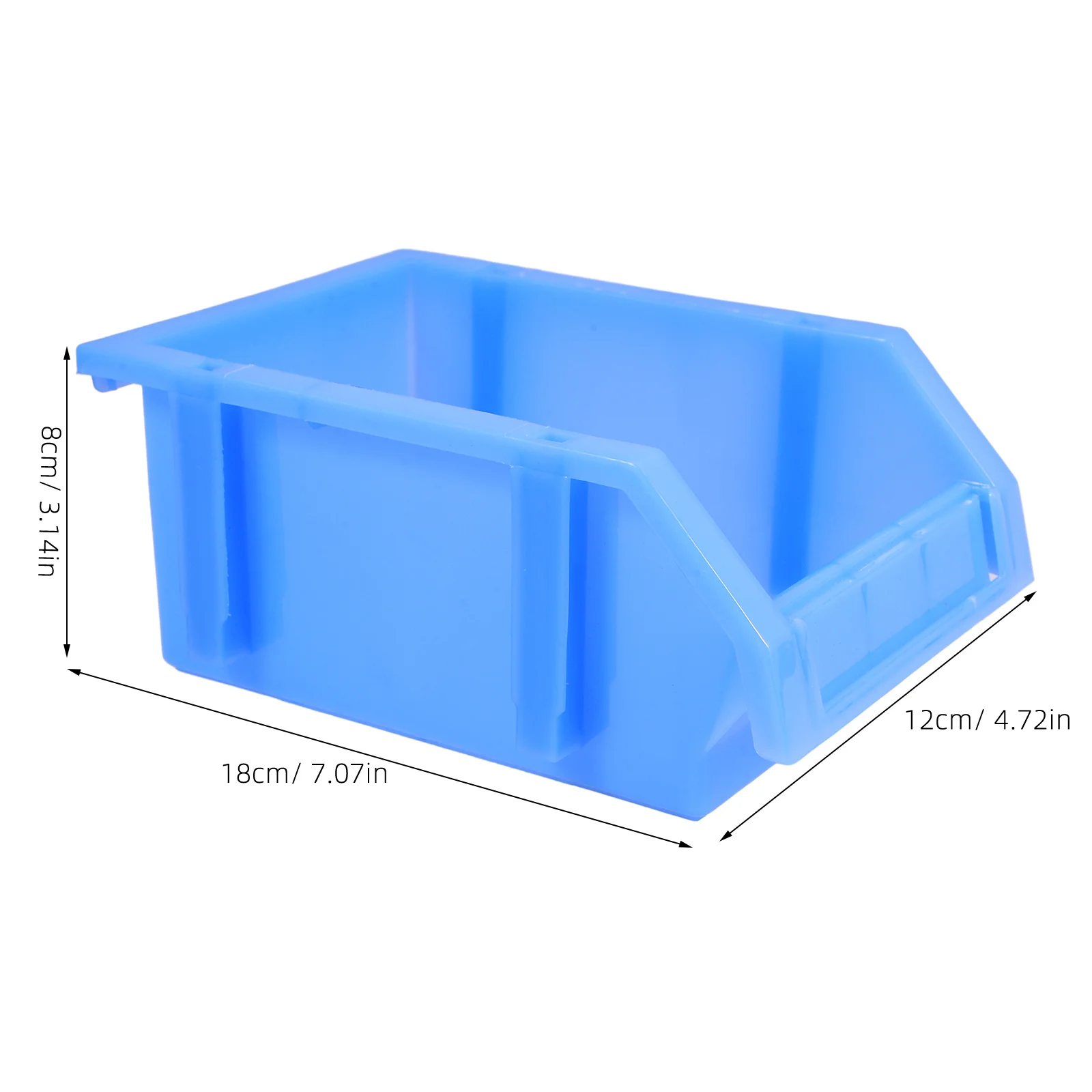 Stackable Storage Bins Tool Box Multi-functional Case Plastic Boxes Warehouse Supplies Component Toolbox