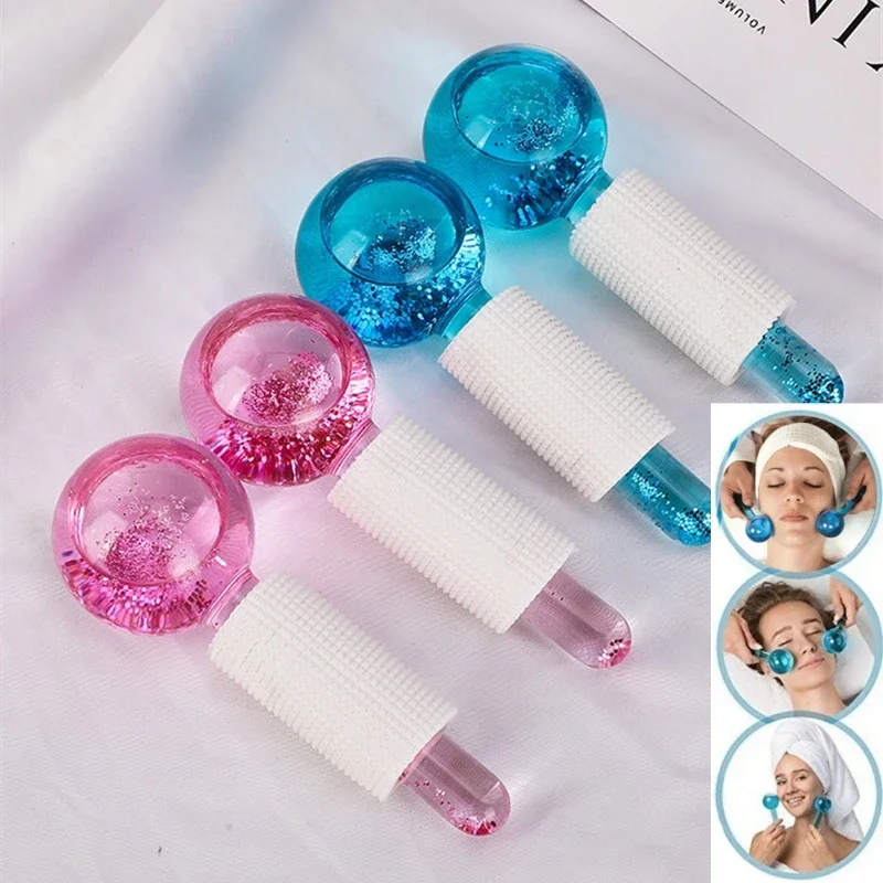 Face Roller Tattening Red Sill Salon wrinkle removal, Ice Globe Facial Masser, Ice Roller