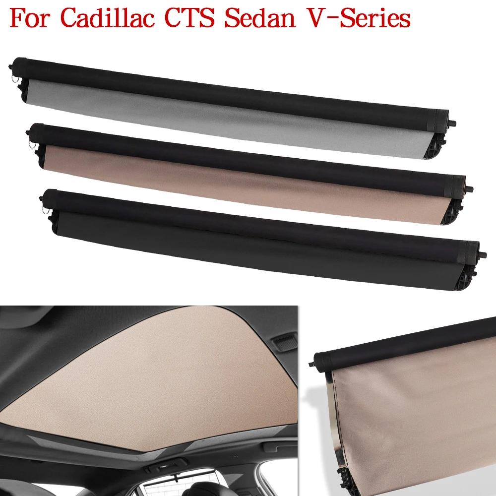 Car Panorama Sunroof Sunshade Curtain Cover Assembly For Cadillac CTS Sedan V-Series 2014-2019 22926557 22926558 22926559