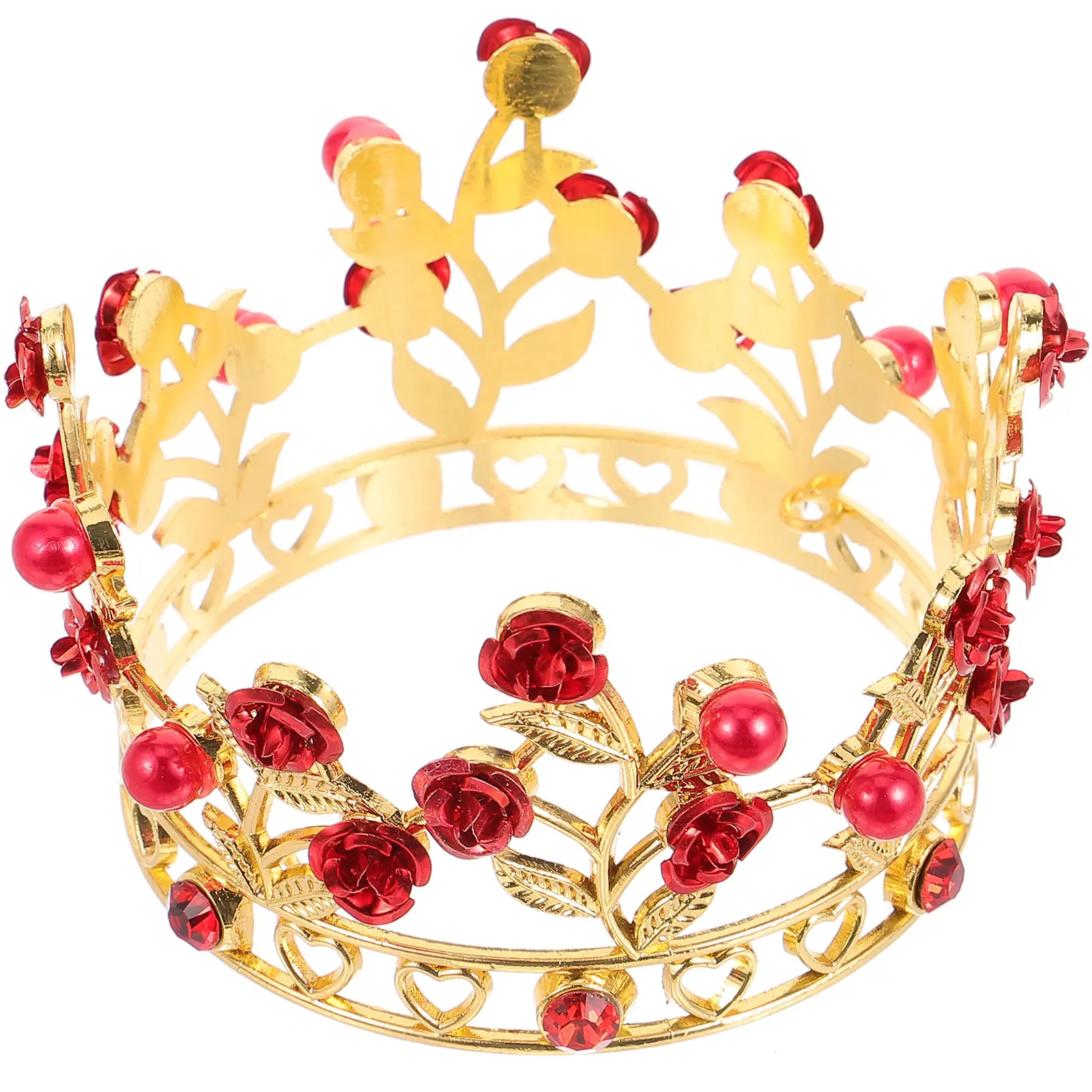 

Корона в стиле барокко со сверкающими стразами, изысканное свадебное украшение для волос для подружек невесты, девочек-цветочниц, для праздничных мероприятий