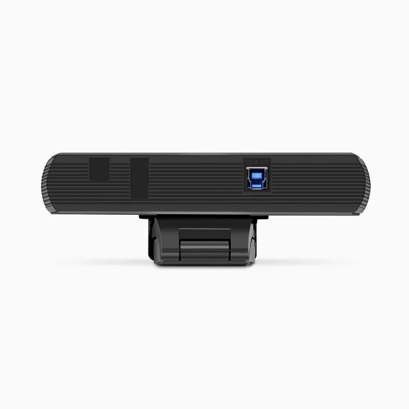 عرض ساخن لعام 2025 كاميرا ويب Rocware 4K Ultra eptz كاميرا ويب اجتماع Google USB جاء 120 درجة 8x تكبير مكبر صوت عالي الدقة تتبع كاميرا ويب AI جسم الإنسان