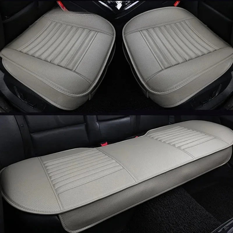 

Чехлы на автомобильные сиденья, дышащие накладки из искусственной кожи, чехлы на автомобильные сиденья, чехлы на передние сиденья автомобиля, всесезонные противоскользящие накладки