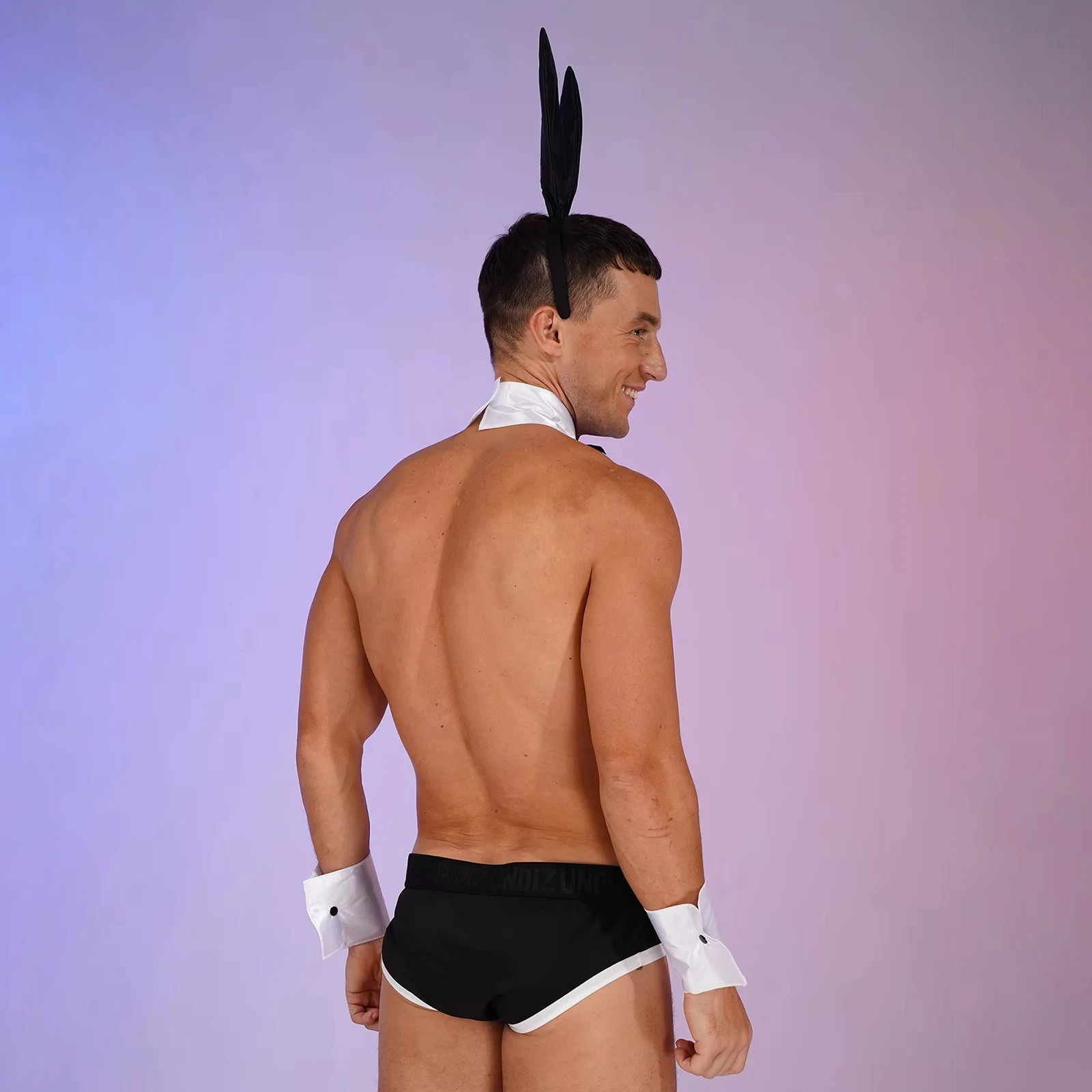 Sexy Naughty Bunny Cosplay Lingerie Set Mens Waiter Underwear Erotic Outfits Maid Porno Costumes Sexy Night Club Dance Uniform image 4