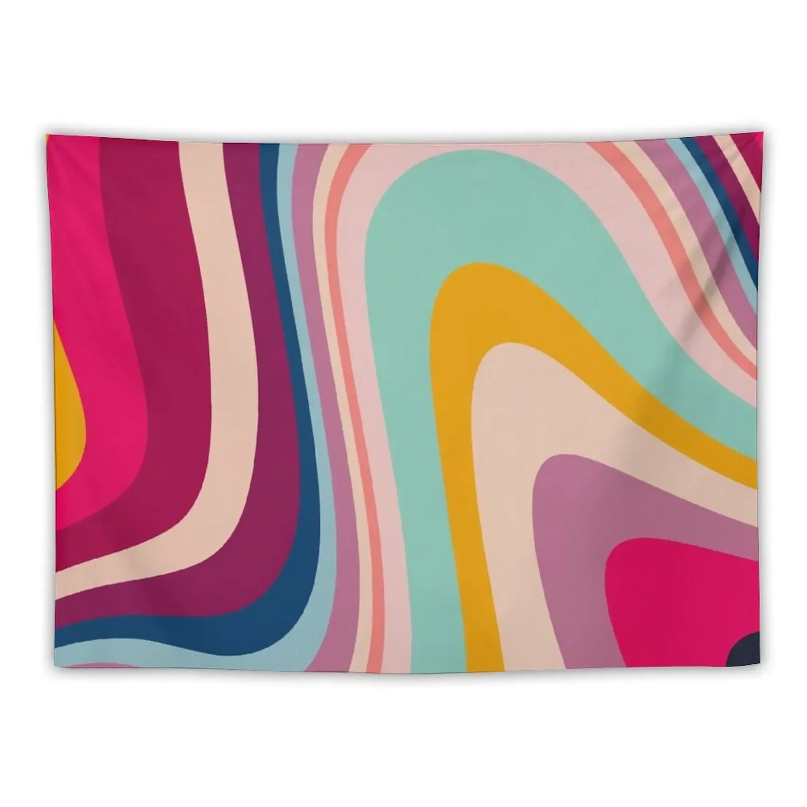 Retro Colorful Trippy Abstract Tapestry Carpet Wall Things To The Room Room Ornaments Tapestry