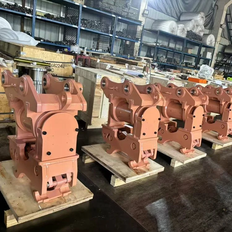 DEKAI Rotador de inclinación hidráulica de 4-9 toneladas Acoplador múltiple Enganche rápido inclinable Material Q345 a la venta