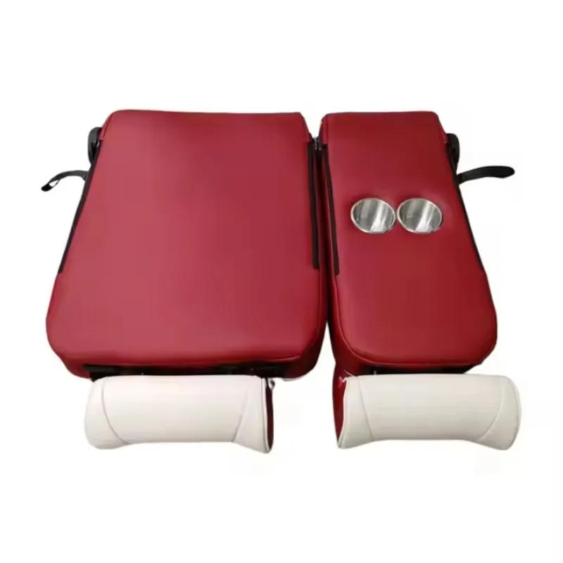 High Quality Custom RV Folding Sofa Bed Leather Split Adjustable Backrest Foldable for Motorhomes Travel Vehicles Wholesale