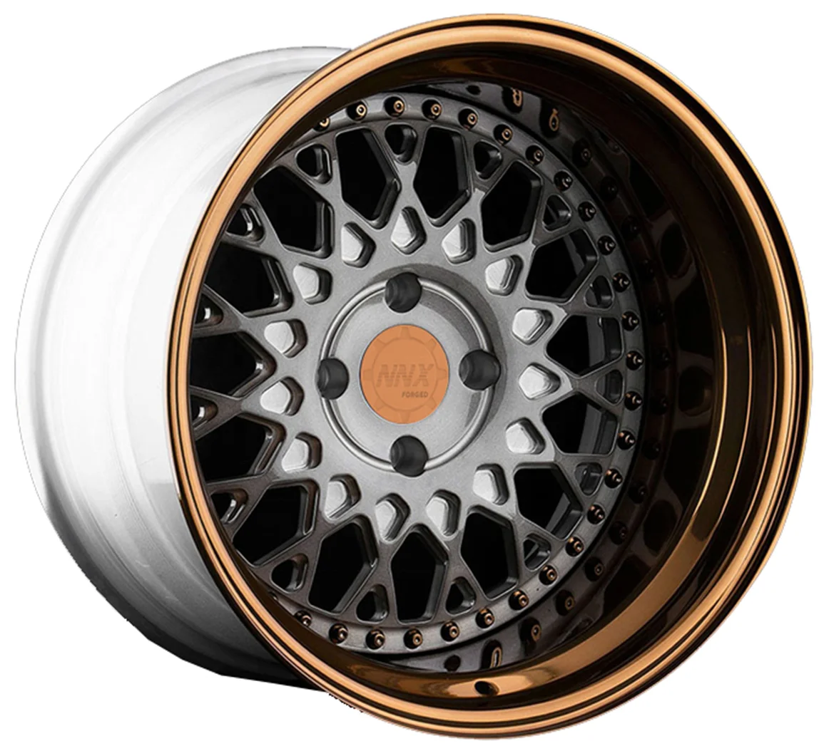 【Hot】Customized High Quality Super Deep Concave Three Piece Polished Lip Forged Rims 15-21 Inch 9J 11J New 100mm