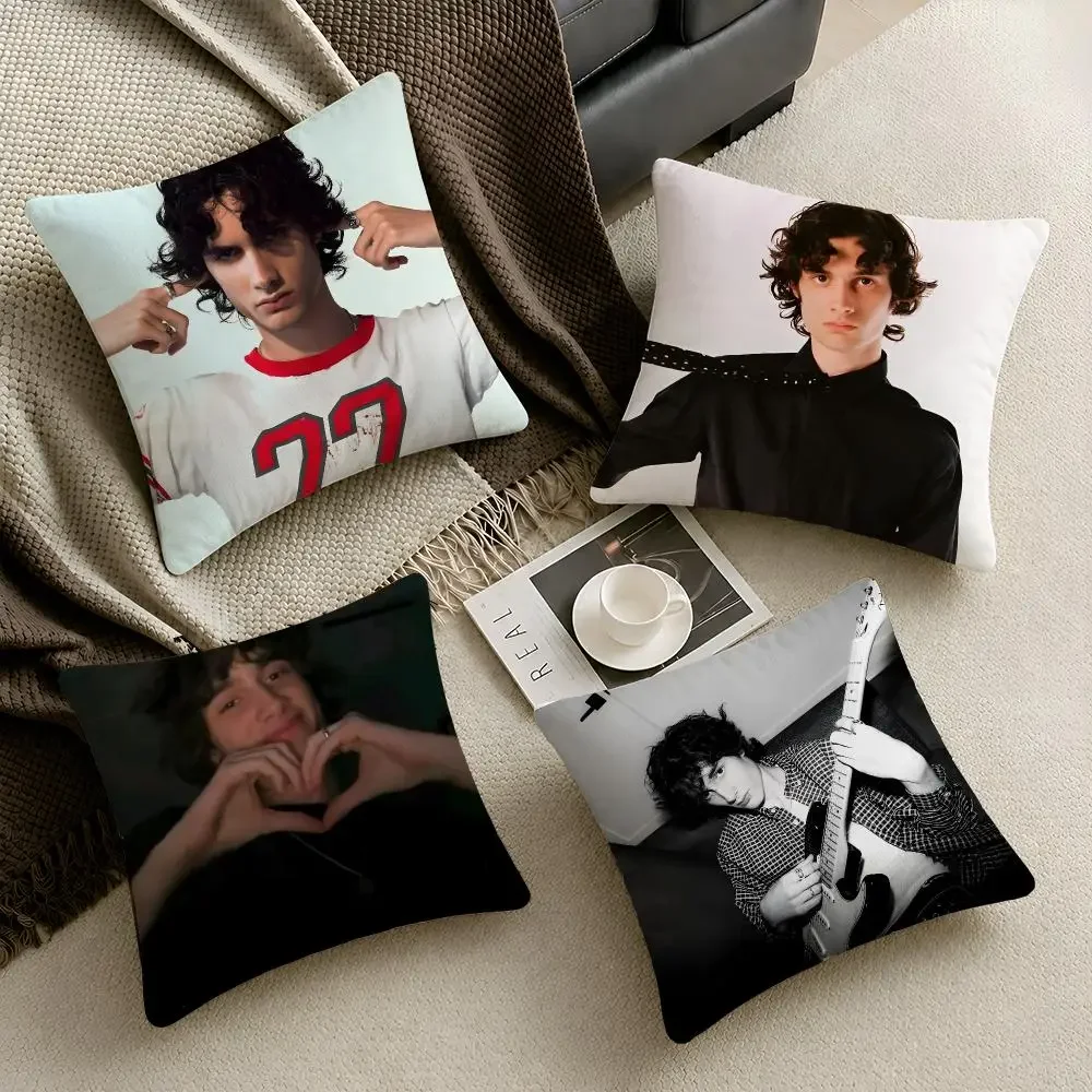 Music Sombr Singer Indie Rock Cushion Cover Throw Pillow Soft Short Plush Cozy Durable Colorfast Sofa Bedroom Home Decor Gift