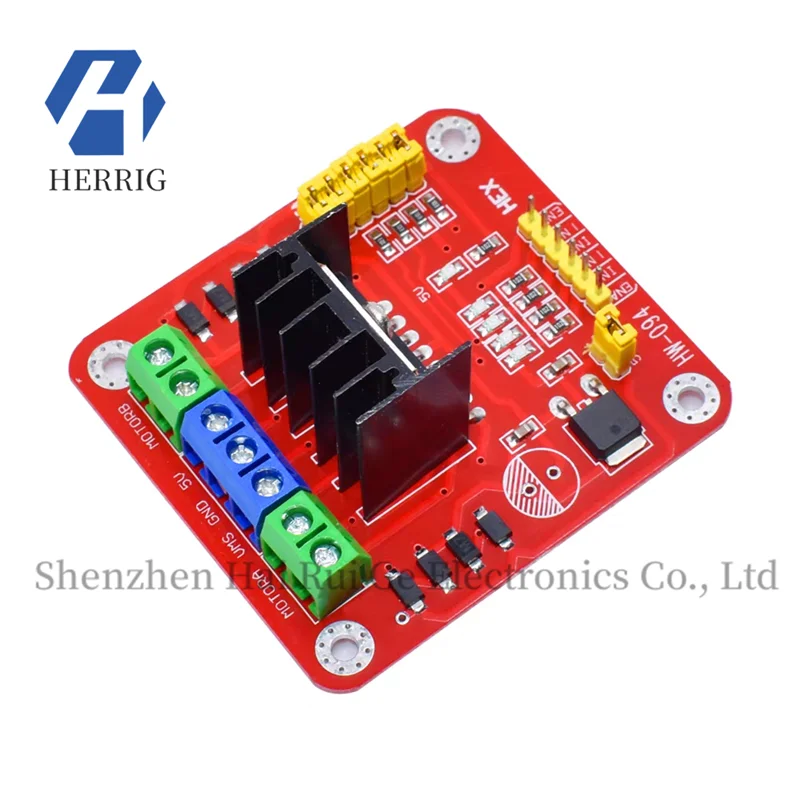 

L298N DC Stepper Motor Drive Board Module Four-wheel DIY Smart Car Accessories